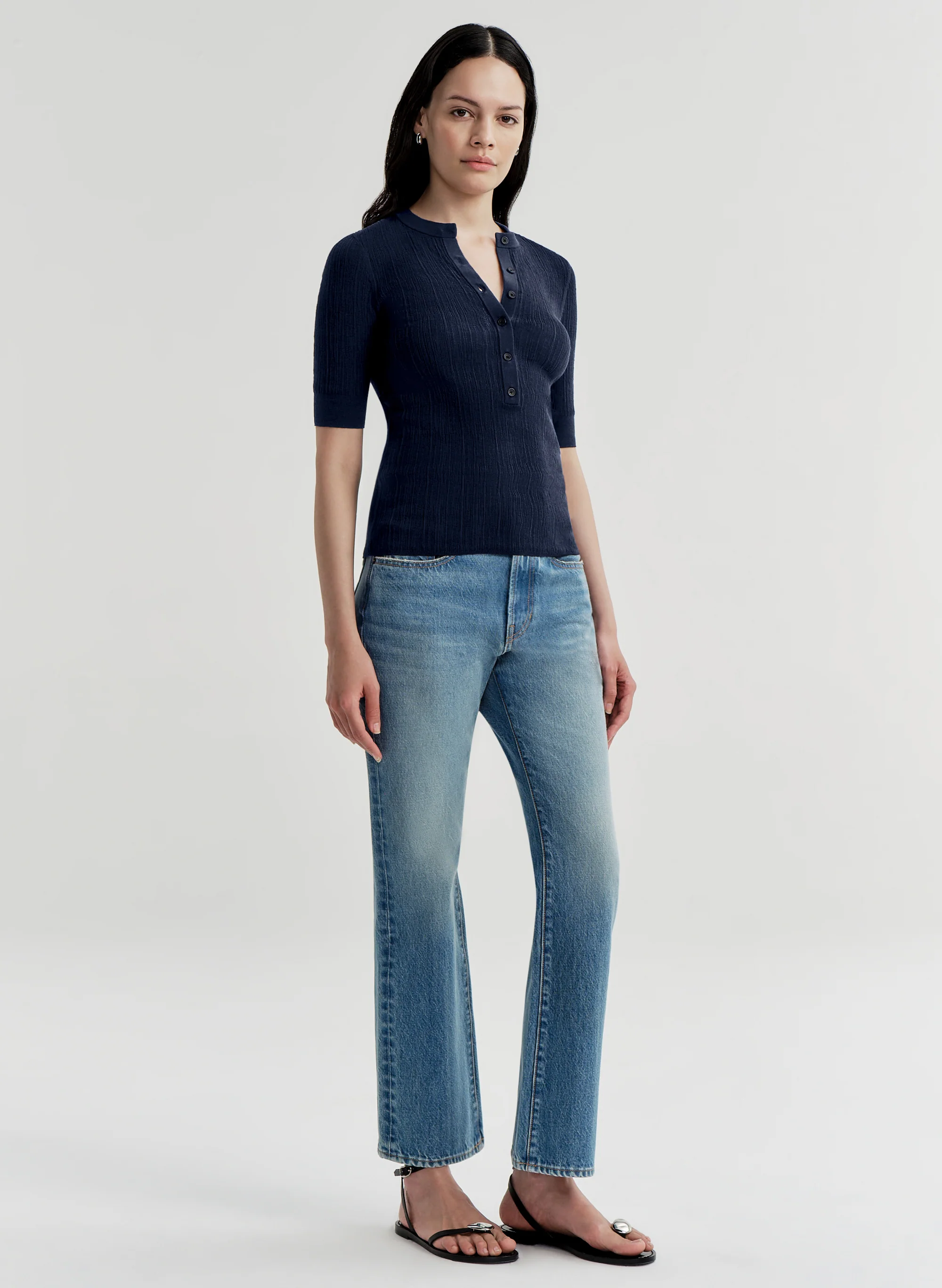 Fisher Fine Cotton Knit Top - Image 4