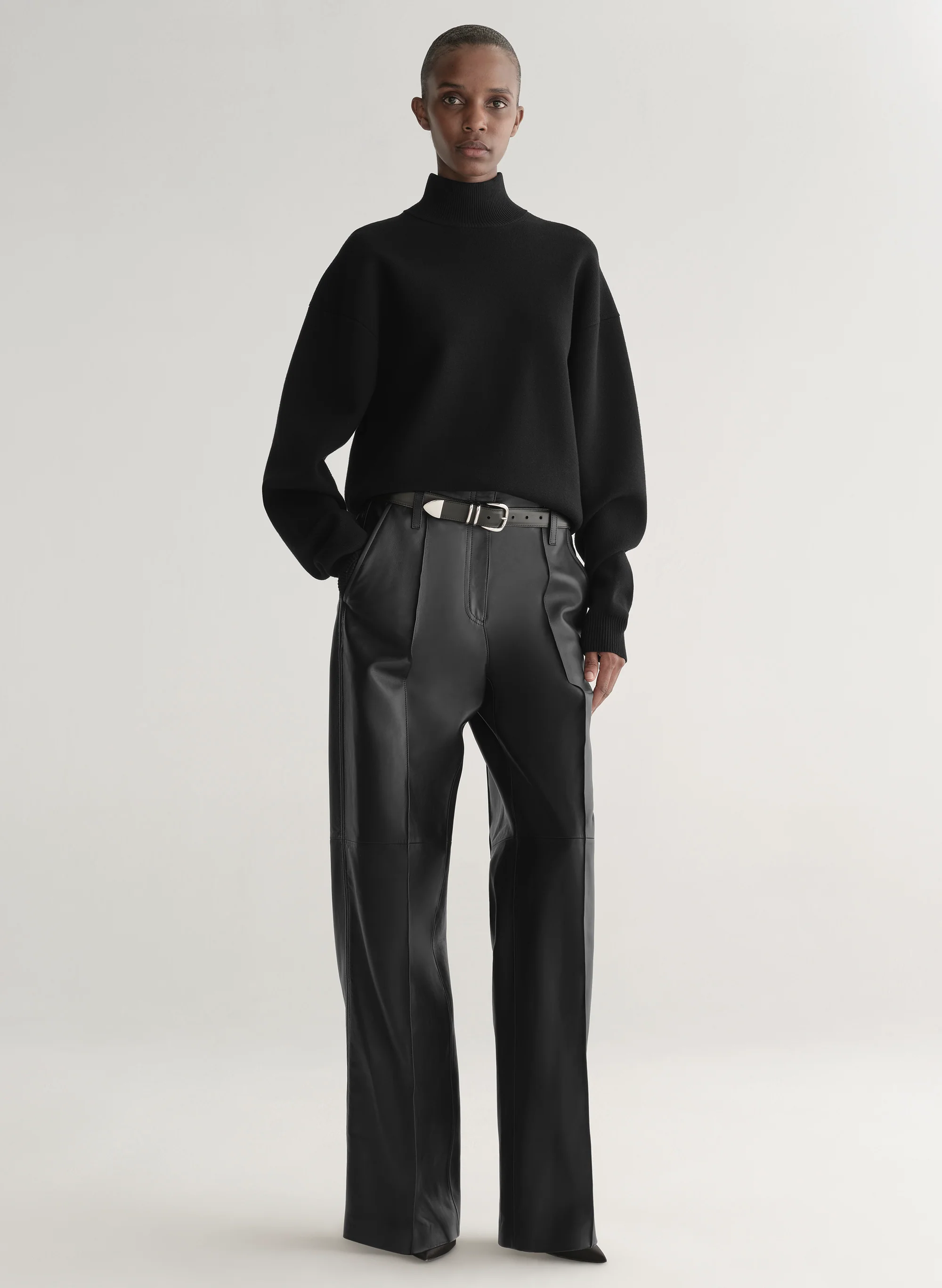 Liam Leather Pant