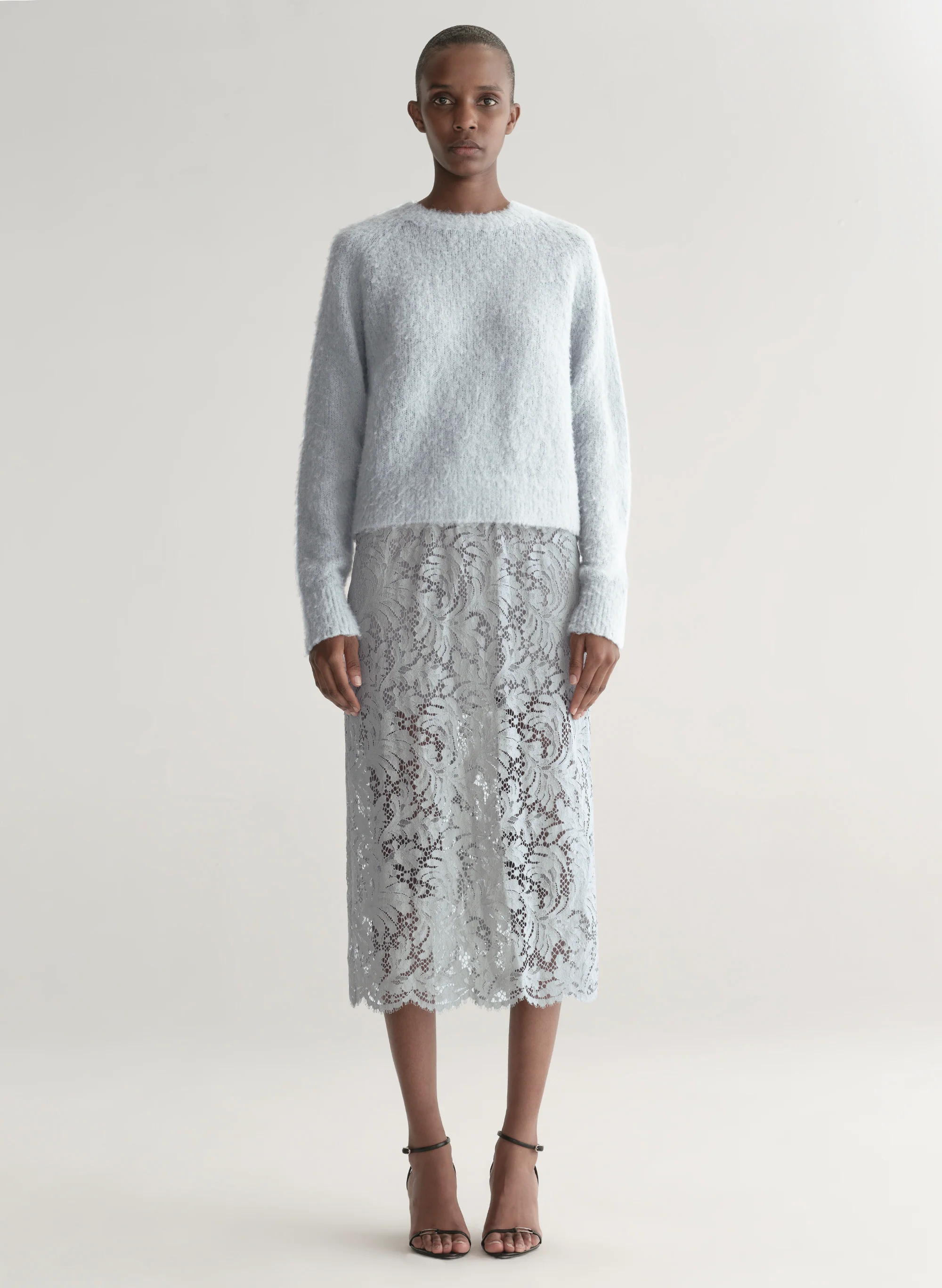 Lydia Lace Midi Skirt