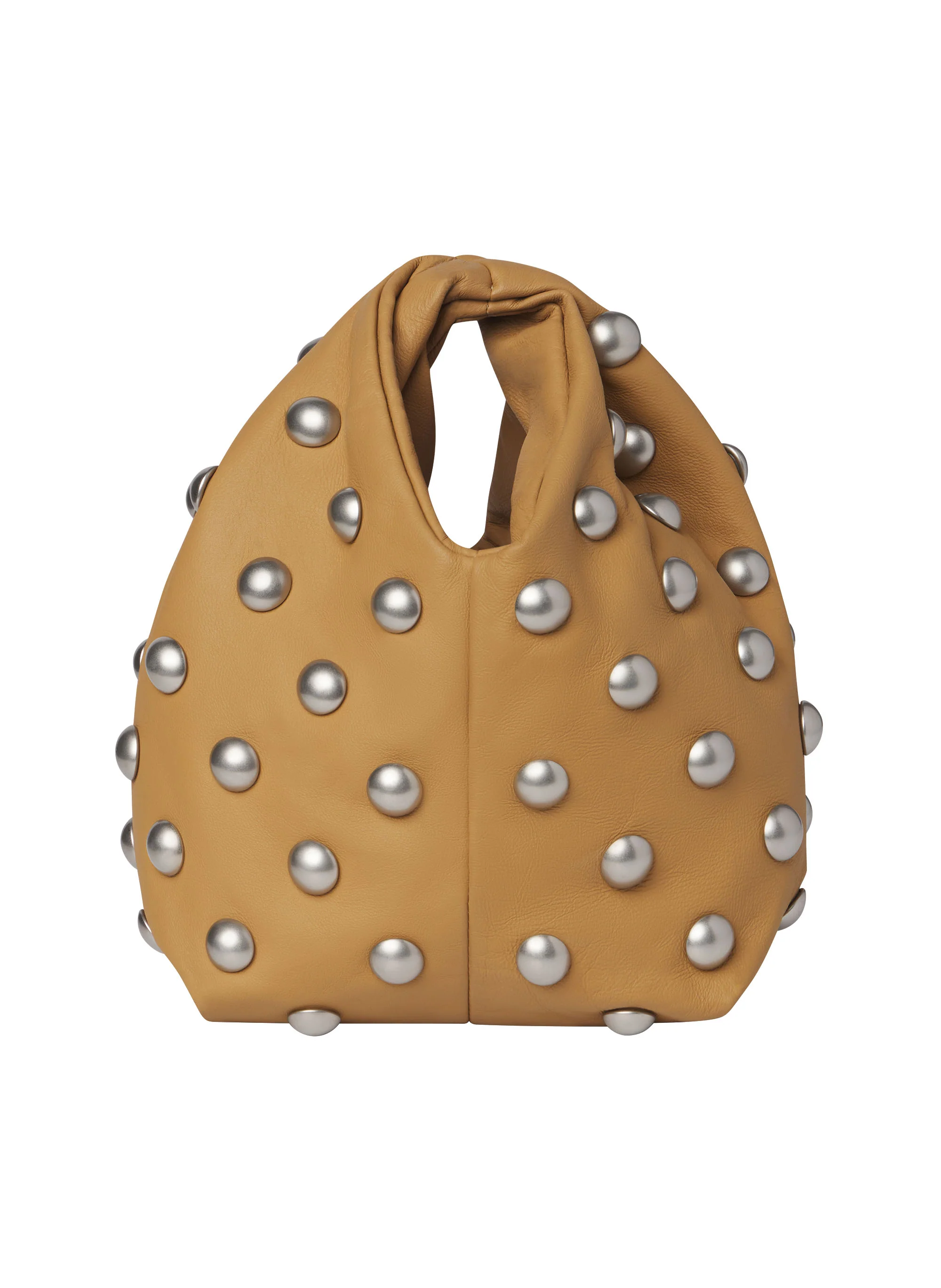 Simone Studded Leather Bag - Image 5