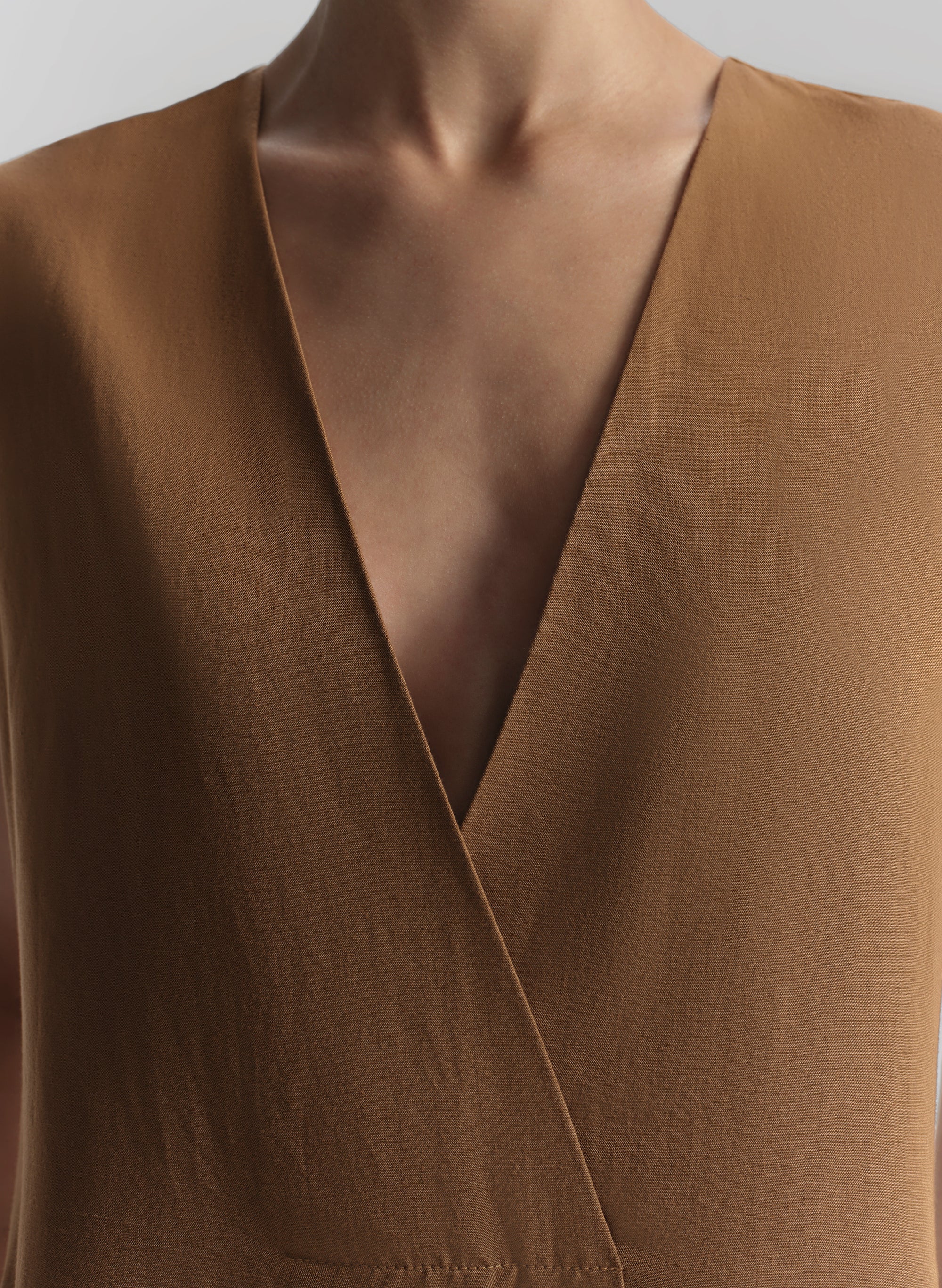 Wade Relaxed Linen Mini Dress - Image 2